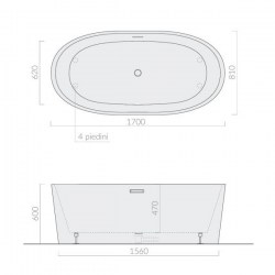 SCHEDA TEC. EDEN 170X81XH60